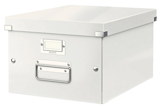 LEITZ Click & Store Aufbewahrungsbox 16,7 l weiß 28,1 x 36,9 x 20,0 cm Format: DIN A4 quer
