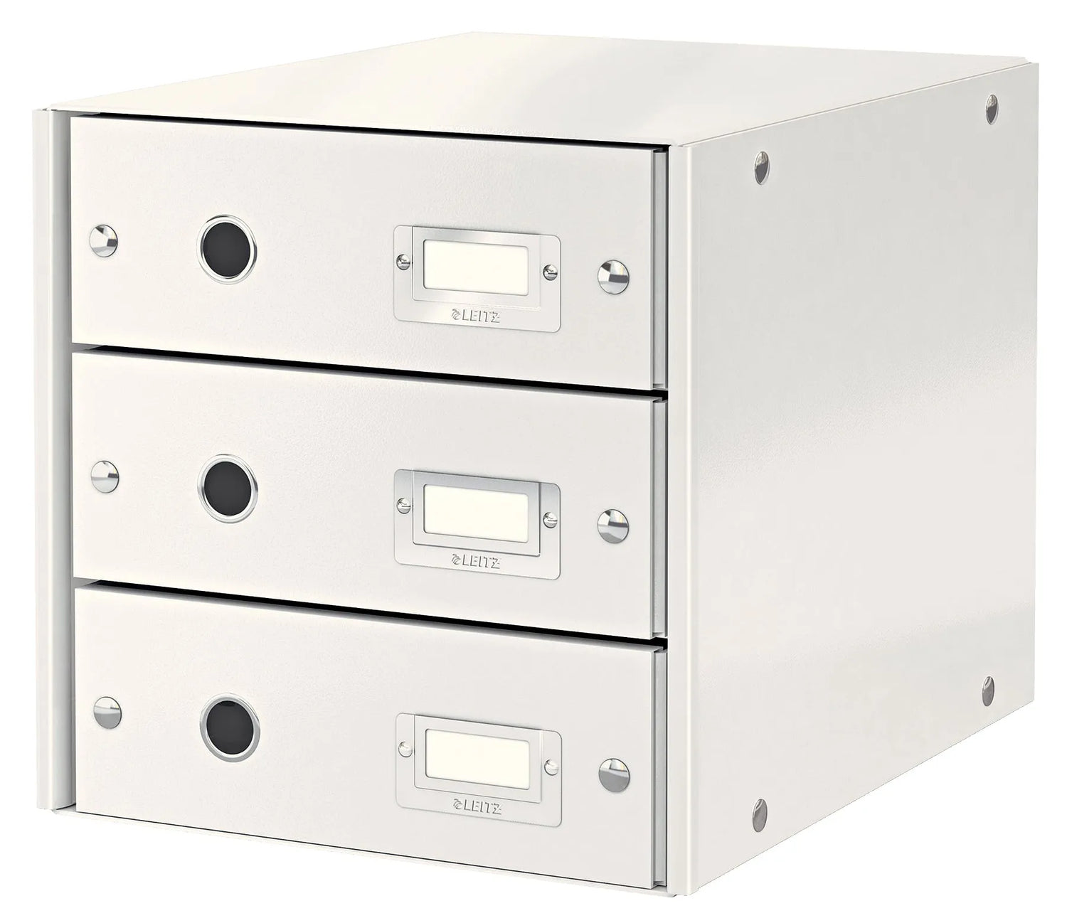 LEITZ Schubladenbox Click & Store weiß DIN A4 mit 3 Schubladen