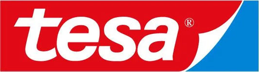 tesa Absperrband Signal rot, weiß 80,0 mm x 100,0 m