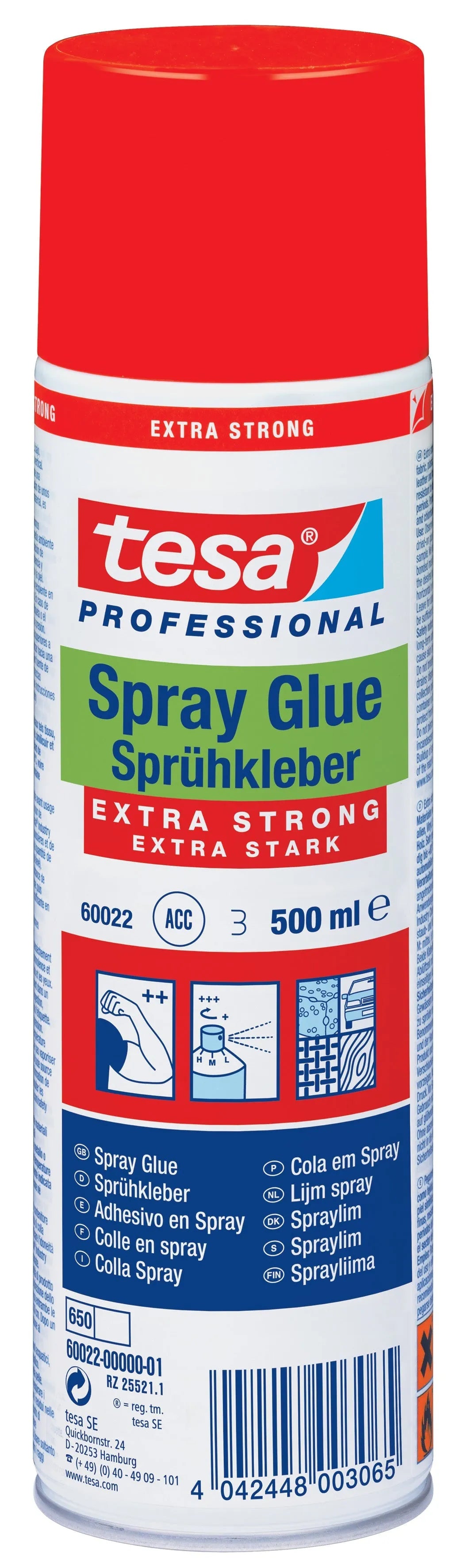 tesa extra stark Sprühkleber 500,0 ml
