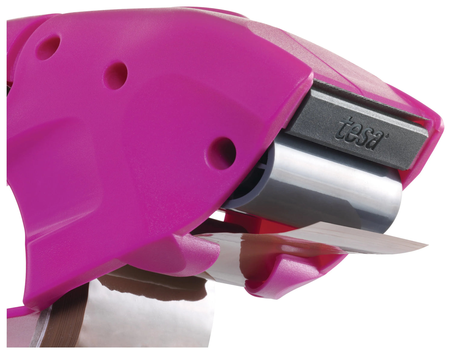 tesa Packbandabroller PACK'N'GO pink