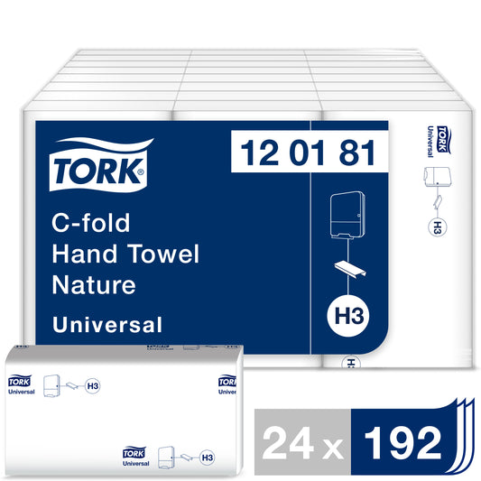 TORK Papierhandtücher 120181 H3 Universal Lagen-Falzung 1-lagig 4.608 Tücher