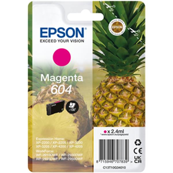 EPSON 604/T10G34 magenta Druckerpatrone
