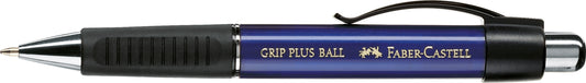 FABER-CASTELL Kugelschreiber GRIP Plus Ball blau Schreibfarbe blau