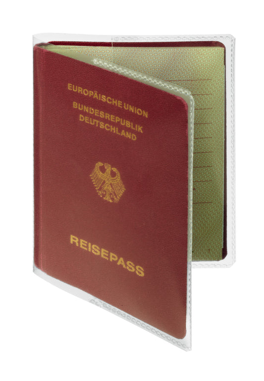 DURABLE 10 Dokumentenhüllen transparent für  Reisepass, internationaler Impfausweis (ausgestellt nach 2015)