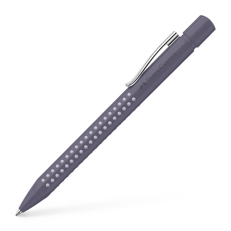 FABER-CASTELL Kugelschreiber GRIP 2010 grau Schreibfarbe blau