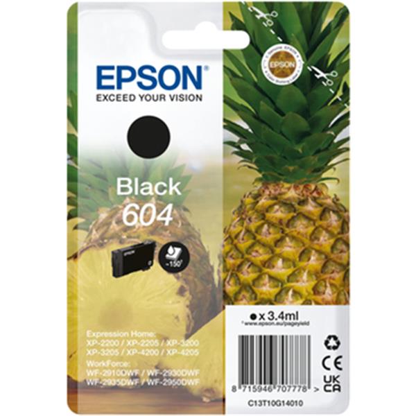 EPSON 604/T10G14 schwarz Druckerpatrone