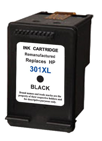 2 XL Druckerpatronen von Wechselfaul als Ersatz für HP 301XL black 301XL color