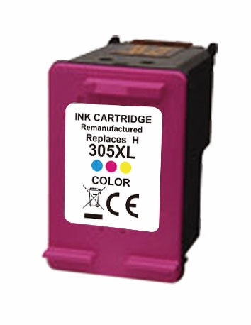Druckerpatronen von Wechselfaul als Ersatz für HP 305 HP 305XL black, color 2 XL Patronen remanufactured