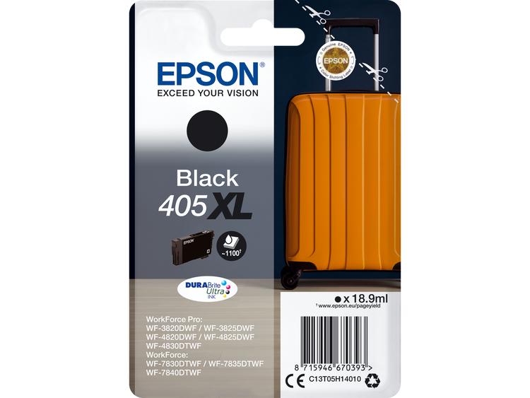 EPSON 405XL / T05H1 schwarz Tintenpatrone
