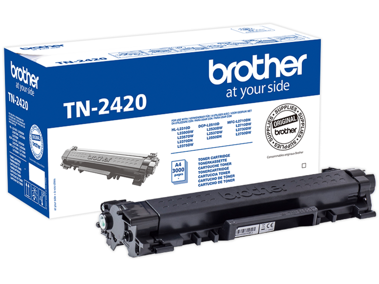 Original BROTHER TONER TN-2410 TN-2420 DR-2400 DCP-L2510 D DCP-L2530 DW