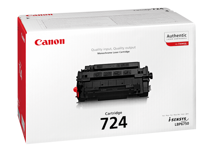 Canon 724 BK schwarz Toner