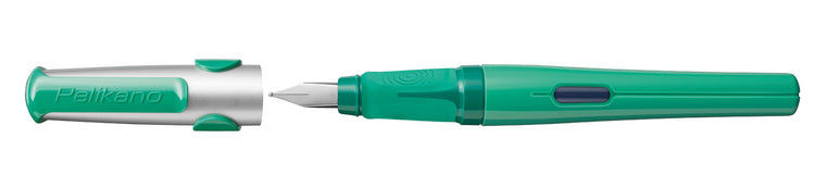 Pelikan Pelikano® Patronenfüller grün M (mittel) für Rechtshänder