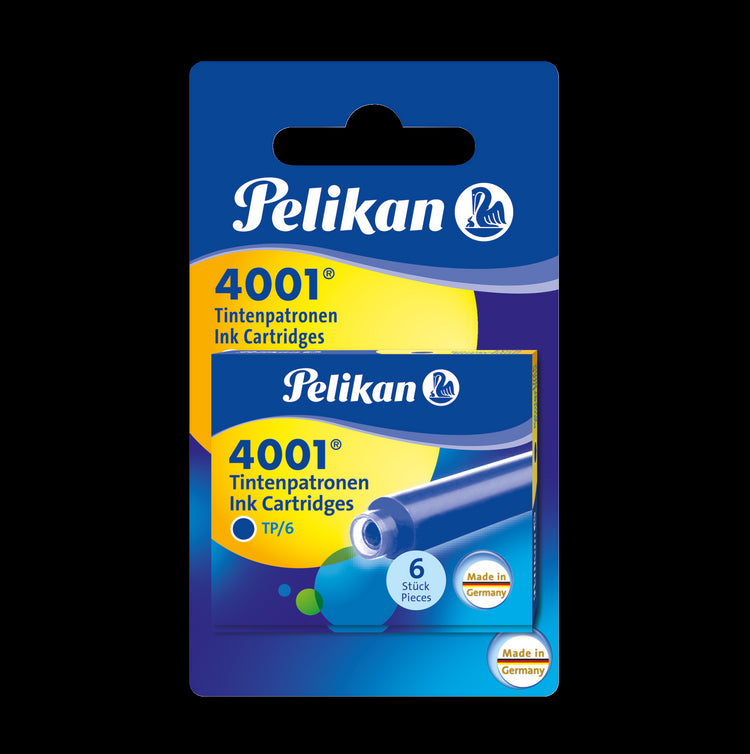 Pelikan 4001 TP/6-2B Tintenpatronen für Füller königsblau 12 St.