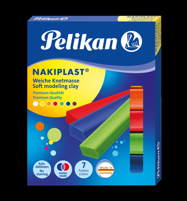 Pelikan Knete Nakiplast 196/7 farbsortiert 125,0 g