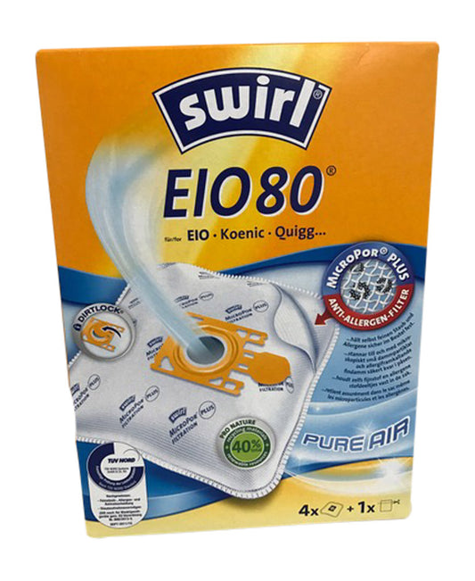 swirl® MicroPor® Plus EIO 80 Staubsaugerbeutel