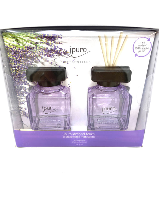 Ipuro Raumduft Lavender Touch blumig 2x 50ml Geschenkset