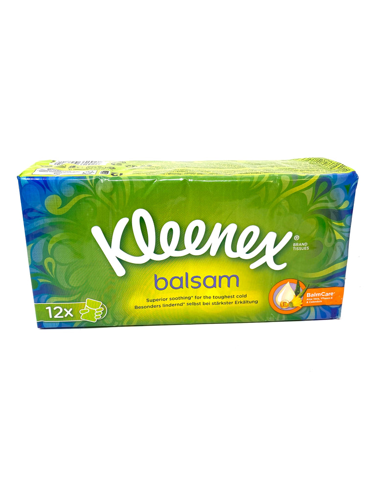 Kleenex® Taschentücher balsam 12x 9 Tücher, 4-lagig