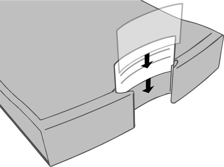 HAN Schubladenbox Impuls lichtgrau DIN C4 mit 4 Schubladen