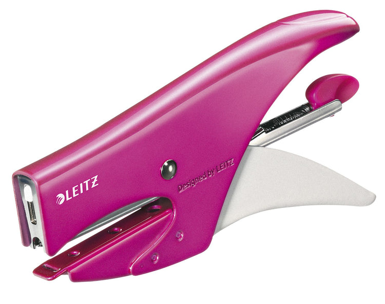 LEITZ Heftzange 5531 WOW pink-metallic