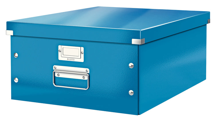 LEITZ Click & Store Aufbewahrungsbox 36,0 l blau 36,9 x 48,2 x 20,0 cm Format: DIN A3