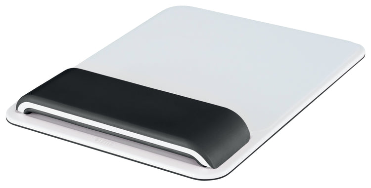 LEITZ Mousepad mit Handgelenkauflage Ergo WOW weiß, schwarz