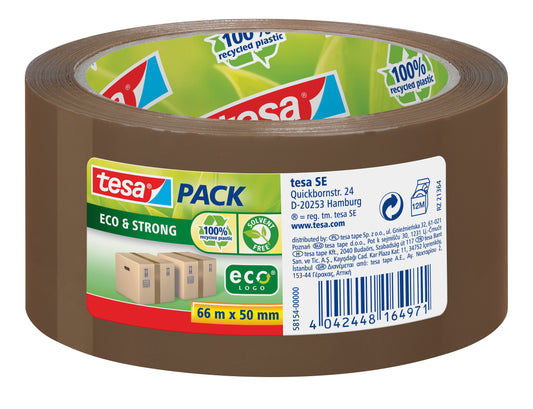 tesa Packband tesapack® Eco & Strong braun 50,0 mm x 66,0 m 1 Rolle